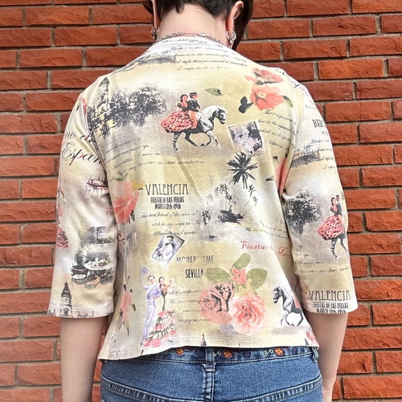 Y2K Whimsigoth 2000s longsleeve - Picture 4 of 11